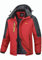 Libin Skijacke Herren Warme Winterjacke Funktionsjacke Winter Snowboardjacke Softshelljacke Outdoorjacke Wasserdicht Atmungsaktiv Wanderjacke Snowboard Jacke Männer Rot L