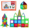 Magnetic Tiles Kids Toys STEM Magnet Toy for Toddler Magnetic Blocks Building Preschool Learning Sensory Montessori Toys for 3+ Year Old Boys and Girls, Safe Creativity Toddler Kids Toy 50pc