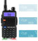 Techside TI-F8+ Mod. Potenza 8W | 8 Pmr 69 Lpd Tri-Power | Dual Band Vhf/Uhf | Compatibile Canali Preinstallati Midland G7 Pro G9 Ti-F8+ Softair Vigilanza Trekking | Premium| Garanzia Ita