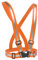 EAZY CASE Gurt Reflektorweste, durchgehende, elastische Reflektorsteifen, flexibel einstellbar, Warnweste mit Reflektoren, reflektierende Weste, ideal zur Erhöhung der Sichtbarkeit, Orange