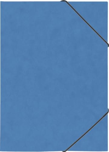 BRUNNEN Ringbuch A4 2R 15mm Gummizug blau