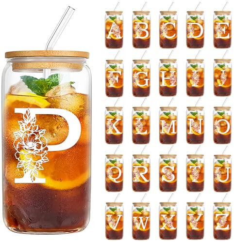 YIYA 550 Ml Vaso de Cerveza con Tapa y Pajita (P)