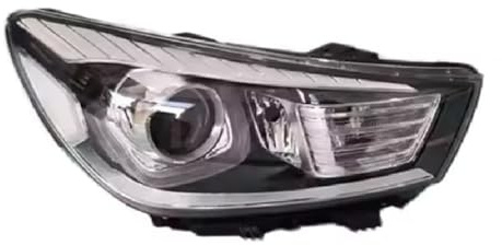 Himwqfuh Faros Delanteros Para RIO US 2018 2019 2020 Faros Delanteros Accesorios Para Automóvil 92101-H9250 Y 92102-H9250 Sistemas Iluminación Para Automóviles Faro Coche(R)