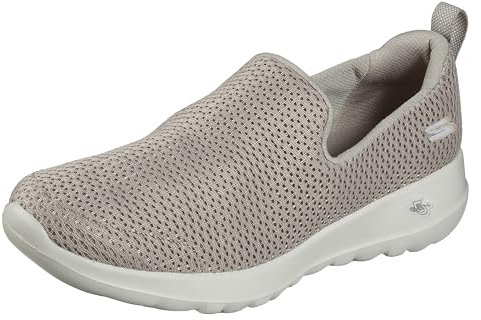 Skechers Damen Go Walk Joy Sneaker, Taupe Textile Trim, 37 EU