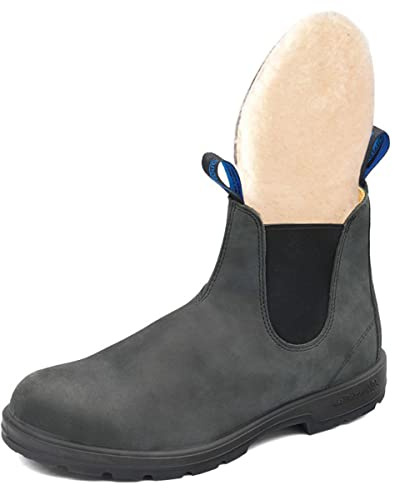 Blundstone Mixte Thermal Series Bottine Chelsea, Noir Rustique, 41 EU