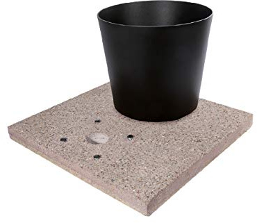 Bel-fer base in graniglia di cemento completa di vaschetta 42/BSE/3 vari colori (ANTRACITE)