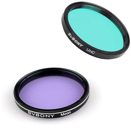 SVBONY 2 inches Moon Telescope Filter Bundle with 2 inches UHC Filter