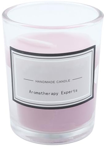 ZONADAH Velas aromáticas de rosas románticas de cielo estrellado, taza de cristal, aromaterapia, velas de soja, mezcla de cera natural, juego de regalo para mujeres, cumpleaños, boda, cena a la luz de