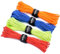 PUWOWYE 40m Paracord 4mm, 4 Stück 33ft Type III Paracord Schnüre Seil 7 Kern-Strängen, Nylonseil Paracord aus reißfestem 100% Nylon, Hält bis zu 250kg, Ideal für Outdoor Survival Camping, 132ft