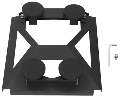 Support de Voiture Satellite Stable de 200 Lb, Caoutchouc en Acier allié, Aucun Perçage Nécessaire, Installation Robuste sur le Toit de Camping-car, Conçu pour les Mini Systèmes,