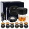 Fizzyo Electric Cocktail Smoker Kit with 6 Flavors Wood Chips & LED Light, Rechargeable Whiskey Smoker Infuser Kit Drink Smoker Set Birthday Bourbon Whiskey Gifts for Cocktail Lovers Men Dad Husband