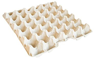 Boîtes à œufs en carton, boîtes pour 30 œufs de poule, lot de 30 plateaux aux œufs