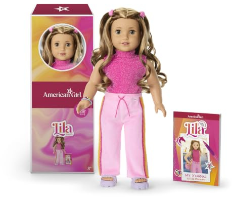 American Girl Lila 18-inch Doll & Journal (Girl of The Year 2024)