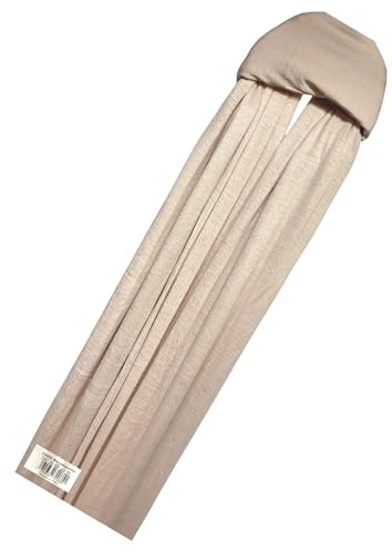 HENKi 100% Baumwolle Cotton Hijab Jersey Kopftuch-Frauen Premium (light cream #63)