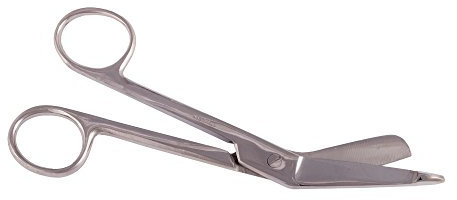 Verbandschere Silber Linkshänder für Krankenschwester mit Gravur