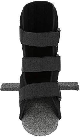 Greeflu - Férula de tobillo de 3 tamaños, soporte para pies, protector de fijación de pierna para adulto, soporte para correa de tobillo y soporte para soporte de pie, soporte para fórtesis de pie,