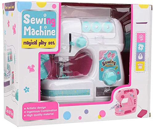 Keenso Mini Machine à Coudre, Machine à Coudre Jouet pour Enfants pour Filles Enfants