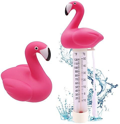 Aohcae 1 Stück Schwimmende Pool Thermometer, Baby Badethermometer Badewannenthermometer Baby Poolthermometer Schwimmend Für Outdoor & Indoor Pools, Spas, Hot Tubs Aquarien & Fischteiche