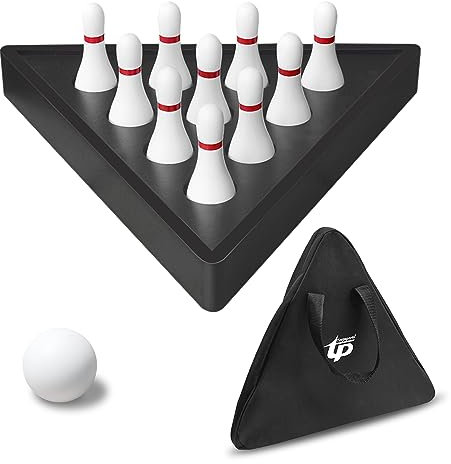 Shuffleboard Bowling Pin Set, Shuffleboard Tabelletop Games, Shuffleboard Bowling Game, Tragbares Bowling Shuffleboard Tischset,Shuffleboard Bowling Pin für Zuhause,Büro, Party