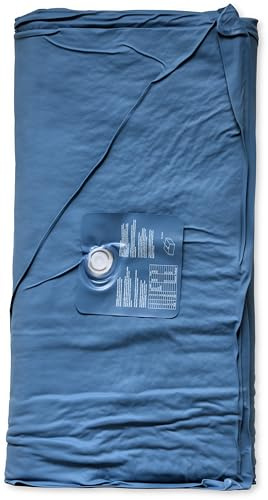 AQUA ROYAL Wasserbetten Matratze Softside DUAL Wasserkern 100x220 cm (eine Seite) für 200x220 cm Wasserbett leichte Beruhigung F3
