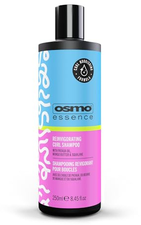 Osmo Essence Reinvigorating Shampoo. Super-Hyrdrating Pataua Oil & Mango Butter. Ideal for Curly hair types. 200ml.