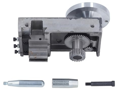 Srliya Boîte de Chariot de Coulisse de, Glissière à Pas de 2,5 Mm pour Mini 8x16 210x400 210x750 210x800 220x600 220x750, Volant en Alliage D'aluminium, Compatible avec MX-210