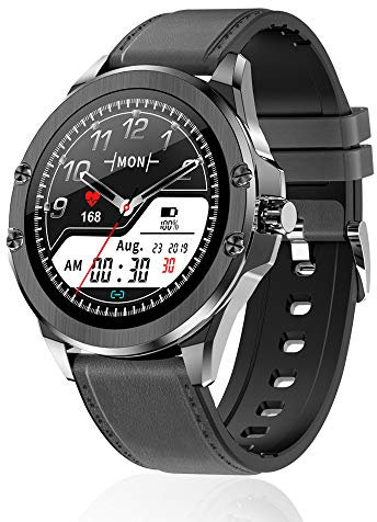 Pulsera de reloj inteligente S11, rastreador de actividad de 1.3 pulgadas, pantalla a color HD táctil completa, frecuencia cardíaca, presión arterial, monitoreo del sueño, regalo.