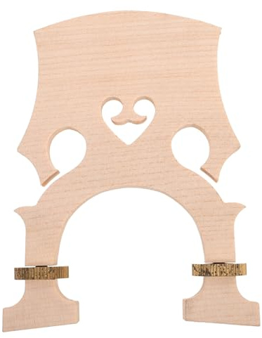 ibasenice Violonchelo Puente De Madera Ajustable Para Violonchelo Europeo Alto Material De Arce