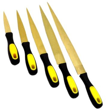 Angoily Juego De 5 Limas De Acero Para Tallar Madera Escofina Para Carpintería Herramientas De Carpintero