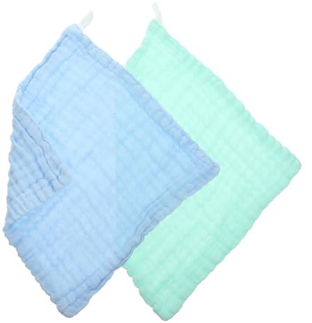 SUPVOX 2 Piezas Baberos tapa lavar telas de eructo suave toalla calmante infantil productos bebés toallita de paños para eructar para bebé paño eructo algodón