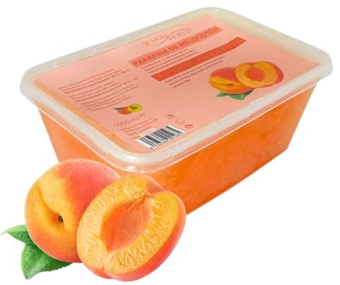 Sesiomworld Paraffin für Hand- und Fußbehandlungen, Pfirsichduft, 1000 ml, 1er Pack (1 x 750 g)