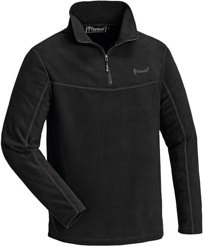 Pinewood Tiveden Fleece Pullover Herren schwarz