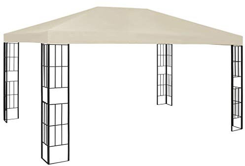 VidaXL Padiglione Crema 3 × 4 m