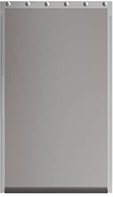 Extra große Ersatzklappen für Hundetür mit Schrauben, kompatibel mit PetSafe Freedom Doggie Doors PAC 11-11040, Maße: 34 x 61 cm, flexibel, langlebig, BPA-frei, wetterbeständige Materialien