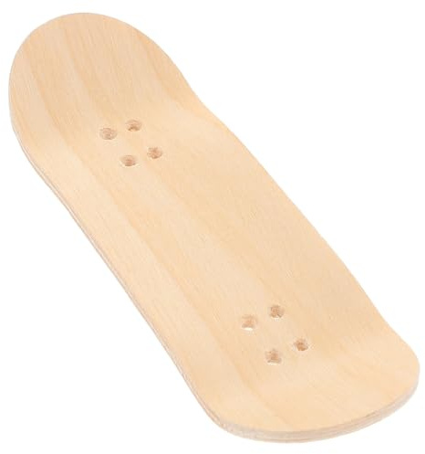 VICASKY Tablas de Dedo para Patineta Pequeña de Madera Natural, Fácil Ensamblaje Accesorios Incluidos para Entusiastas del Skate y Fiestas