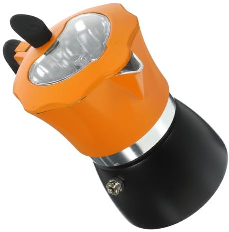 HOLIDYOYO 1pezzi Macchina Per Caffè Espresso Pentola Durevole Macchina Per Caffè Facile Da Usare Caffettiera Manuale Filtro Per Uso e Ufficio