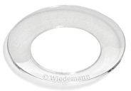 Unbekannt 4 Stück Glas Kerzentropfmanschetten 40 mm Durchmesser, Tropfenfänger, Kerzenmanschetten, Tropfring für Kerzen, Taufkerzen, Kommunionkerzen