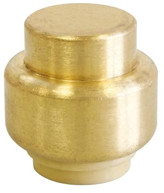 SOMATHERM FOR YOU - tappo in ottone a clip per tubi in rame o PEX o multistrato Ø14