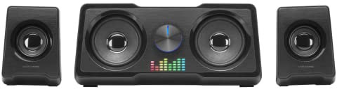 MARSGAMING Mars Gaming MSCUBEW, Kompakte RGB Gaming-Lautsprecher