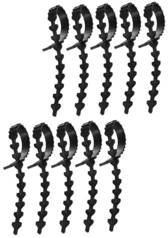 HYTROVE 10pièces Attaches pour Arbres Fruitiers Réglables Caoutchouc pour Soutien De Branches Et Vignes Accessoire De Jardin Et Réutilisable