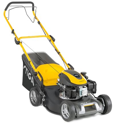 STIGA Combi 48 S a Tagliaerba A Scoppio, 139 cc, 46 cm – Sacco 60 l, Mulching Integrato – Prati Domestici