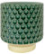 Nordring Maceta Goldy - Macetero decorativo redondo para flores e plantas para interiores M (12,5 cm ø), verde, Cerámica