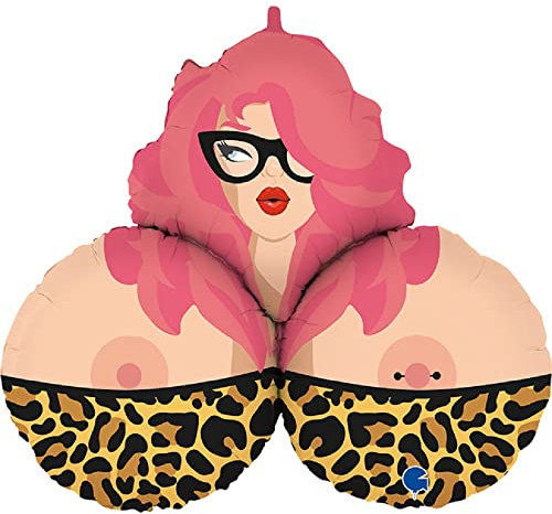 Folienballon Mrs. B ca. 89 cm