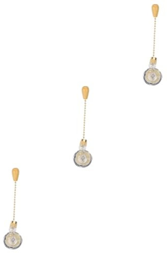 Gadpiparty 3 Stück 3 Steuerzugkette Licht Lampe Ersatz Zugschnur Licht-ein-aus-schalter Leuchtenzubehör Leichte Zugkette Steuerschalter Leichtes Ersatzkabel Ziehen Die Kette Reißverschluss