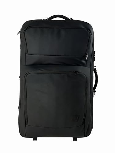 DJBAG-K-MAXPLUSSE, Noir, Sac à Dos à roulettes pour Grands contrôleurs DJ
