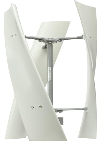 Vertikale Windturbinen Generator 3-Klinge 12V/24V IP67 Elektromagnetismus Windkraftanlage Komplettset Start-up Windgeschwindigkeit 2.5m/s Windkraft-Turbinen-Generator-Bausatz