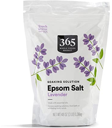 365 by Whole Foods Market, Epsom Salt Soaking Solution, Lavender, 48 Ounce