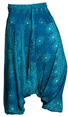 PANASIAM Aladin Pants Peacock V25 Turquise XL