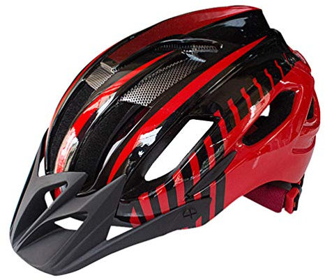 Angyu Cycling Helmet Comfortable Breathable Mountain Road Helmet Fully Shaped Adjustable Lightweight Helmets with Detachable Frontier for Skateboard MTB Bike (Style 18,(54-63) cm)