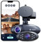 Nexar Pro Dual Dash Cam - HD Front Dash Cam and Interior Car Security Camera - Nexar Dash Cam Front and Rear - Dual Dash Cam Parking Mode and Wifi - Dash Cams for Cars - Dash Cam for Truckers 256GB